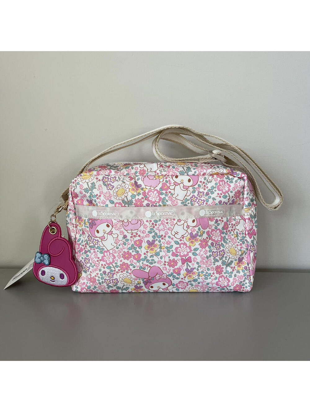 Lesportsac Melody Daniella Crossbody with Melody Charm NWT